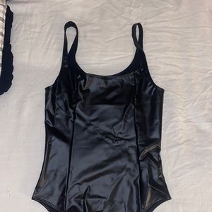 Forever 21 leather bodysuit